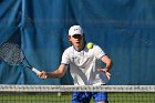 MTen vs Assumption  Wheaton College Men's Tennis vs Assumption College. - Photo by: KEITH NORDSTROM : Wheaton, Tennis